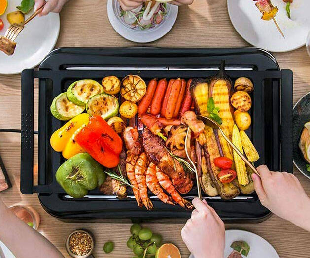 Indoor Smokeless BBQ Grill
