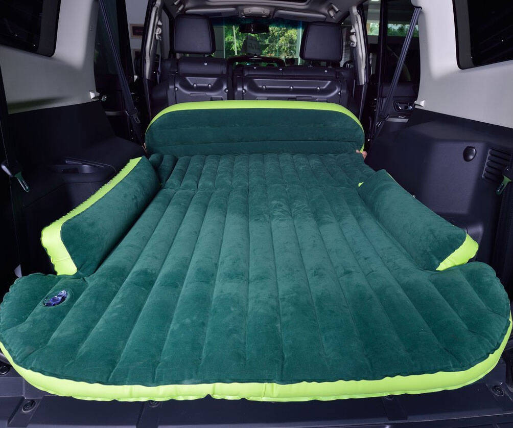 Inflatable Car Air Mattress - //coolthings.us