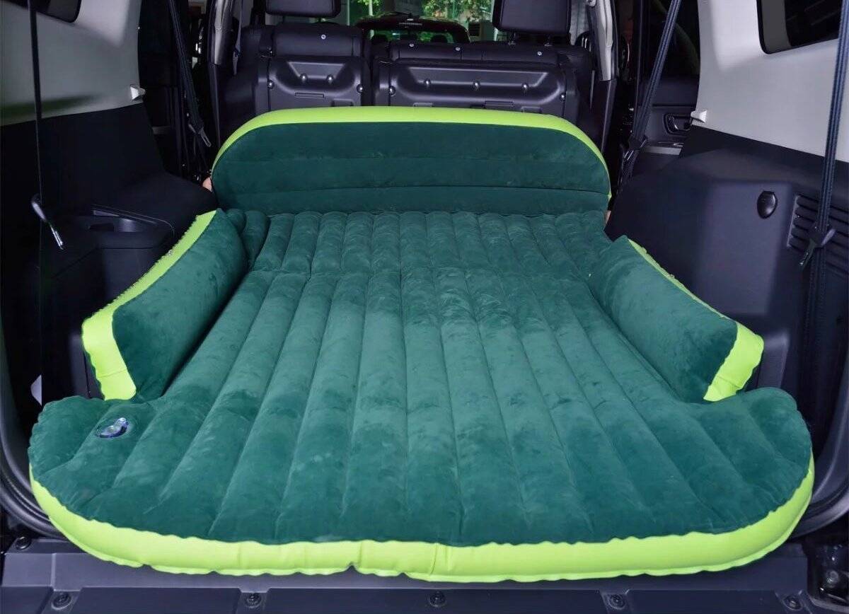 Inflatable Car Air Mattress - coolthings.us