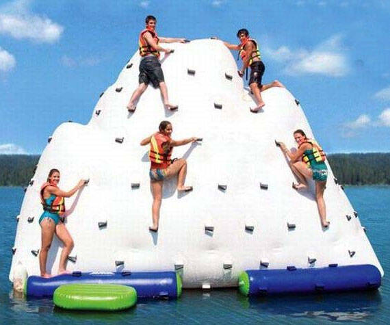 Inflatable Floating Iceberg - coolthings.us