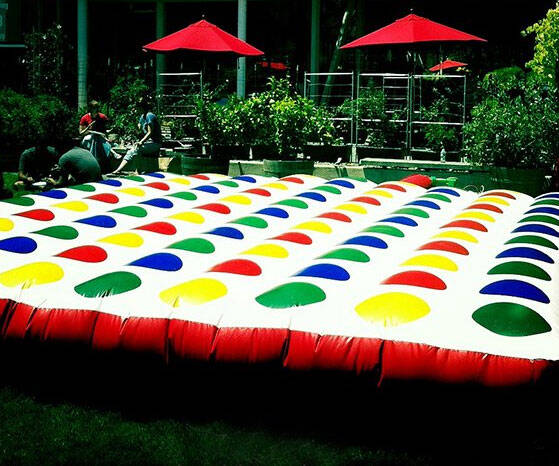 Inflatable Outdoor Twister