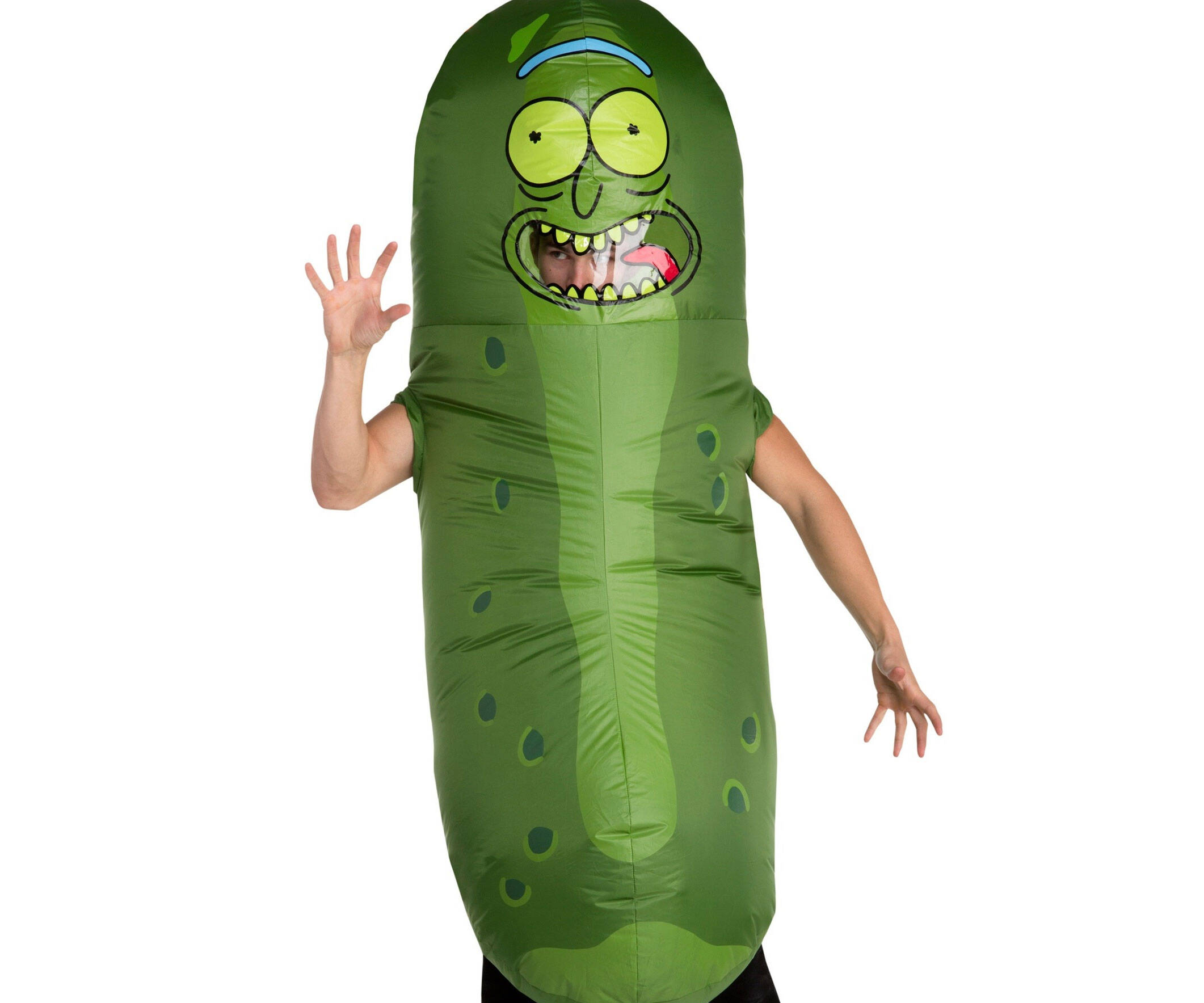 Pickle Rick Inflatable Costume - coolthings.us