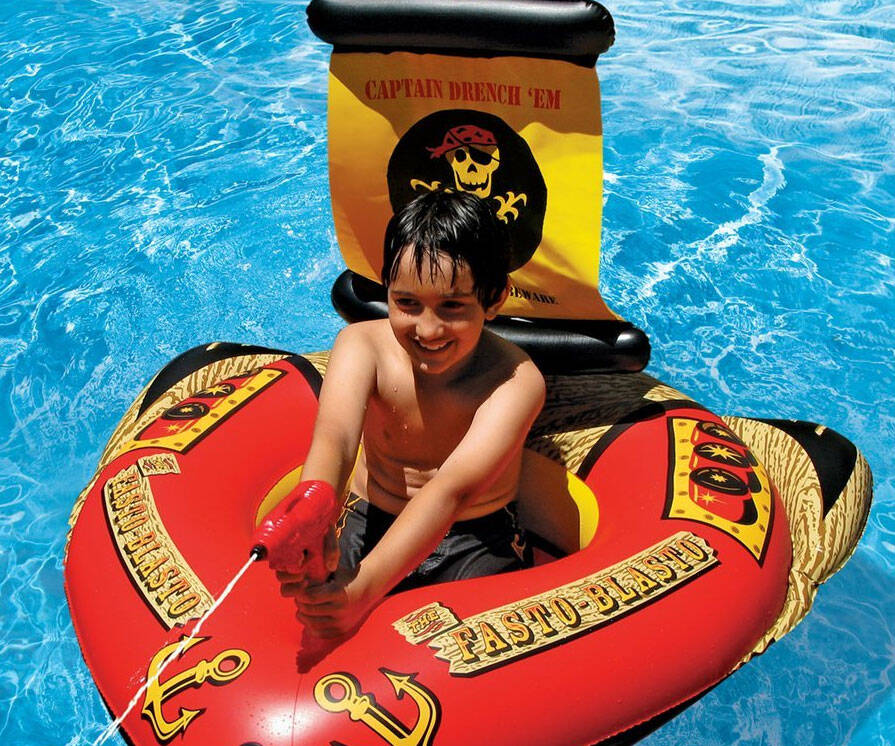 Inflatable Pirate Ship - coolthings.us