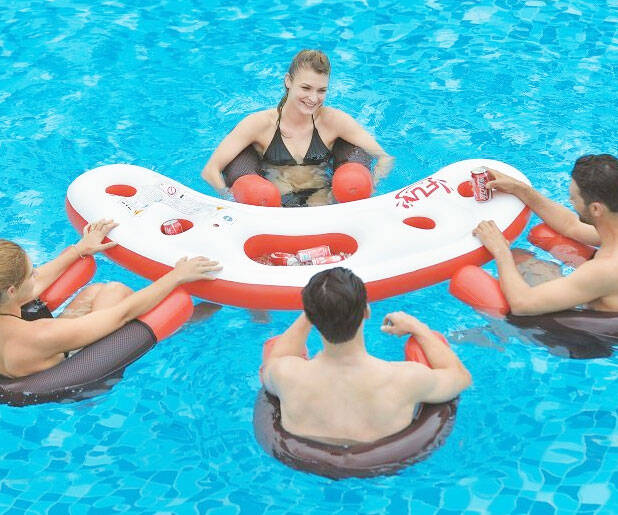 Inflatable Pool Bar