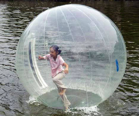 Inflatable Walk On Water Ball - coolthings.us