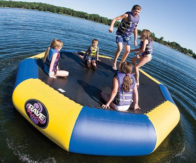 Floating Trampoline - coolthings.us