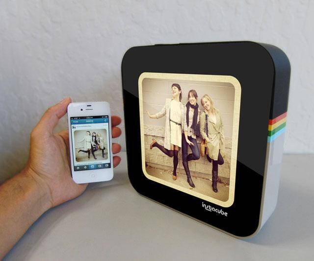 Instacube - Real-Time Instagram Photo Frame - coolthings.us