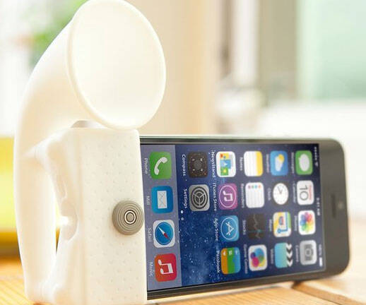 iPhone Speaker Amplifier Stand