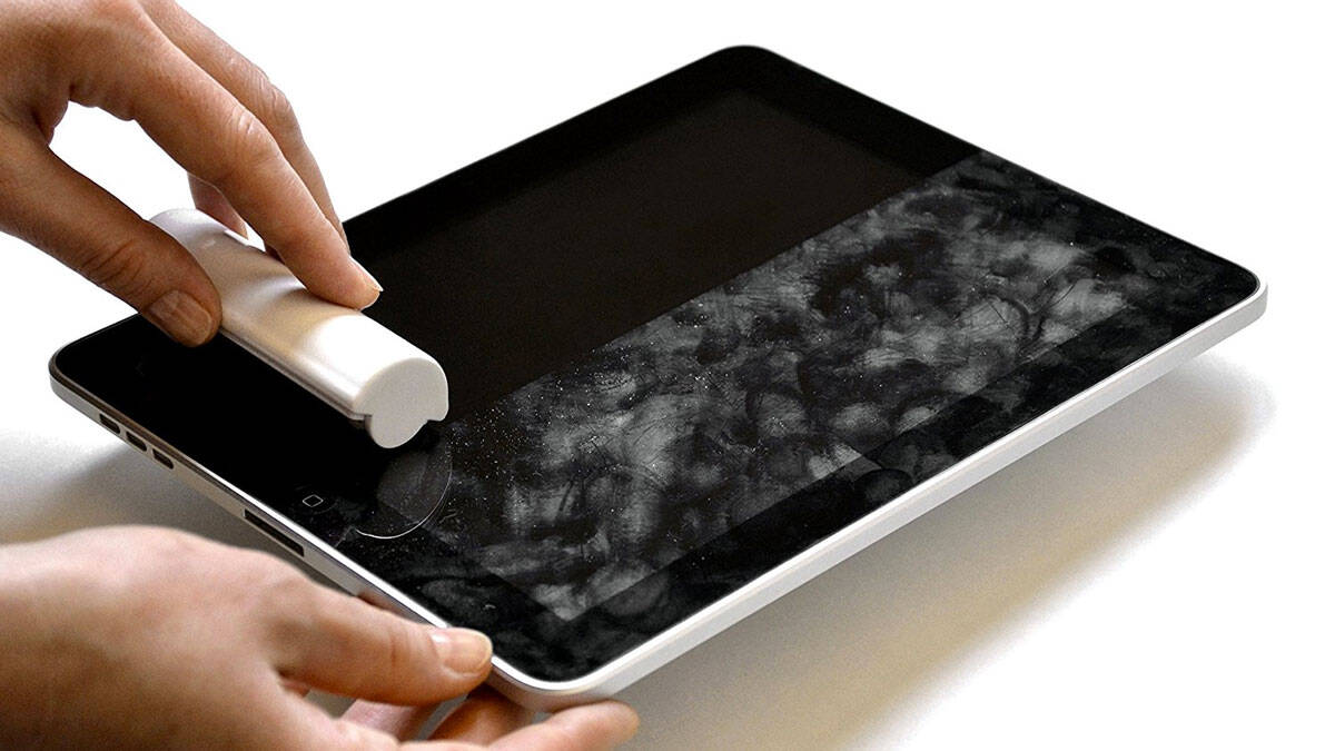 iRoller Reusable Liquid-Free Touchscreen Cleaner - coolthings.us