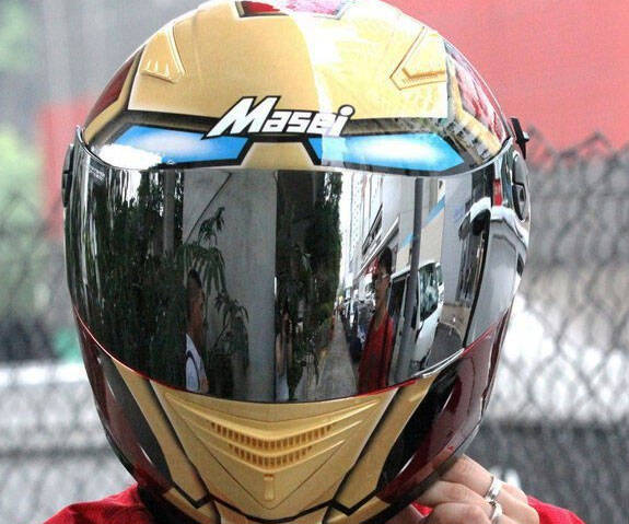 Iron Man Motorcycle Helmet