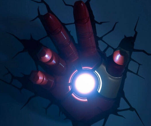 Iron Man 3D Hand Nightlight - coolthings.us
