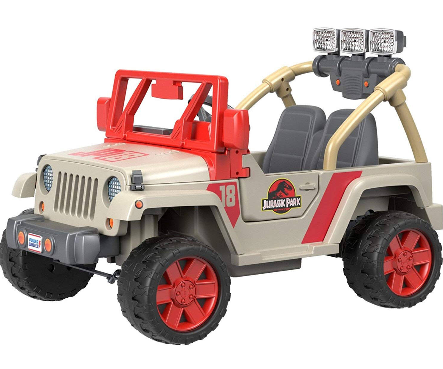 Jurassic Park Kids Ride-On Jeep - //coolthings.us