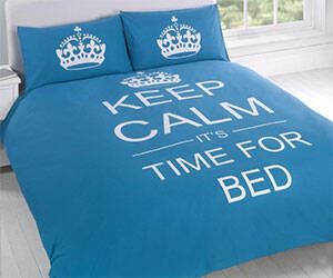 Keep Calm Bedspread - coolthings.us