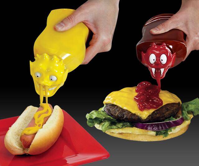 Oozy Monster Ketchup & Mustard Tops