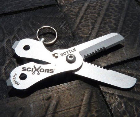 Key Ring Multi-Tool Scissors - coolthings.us