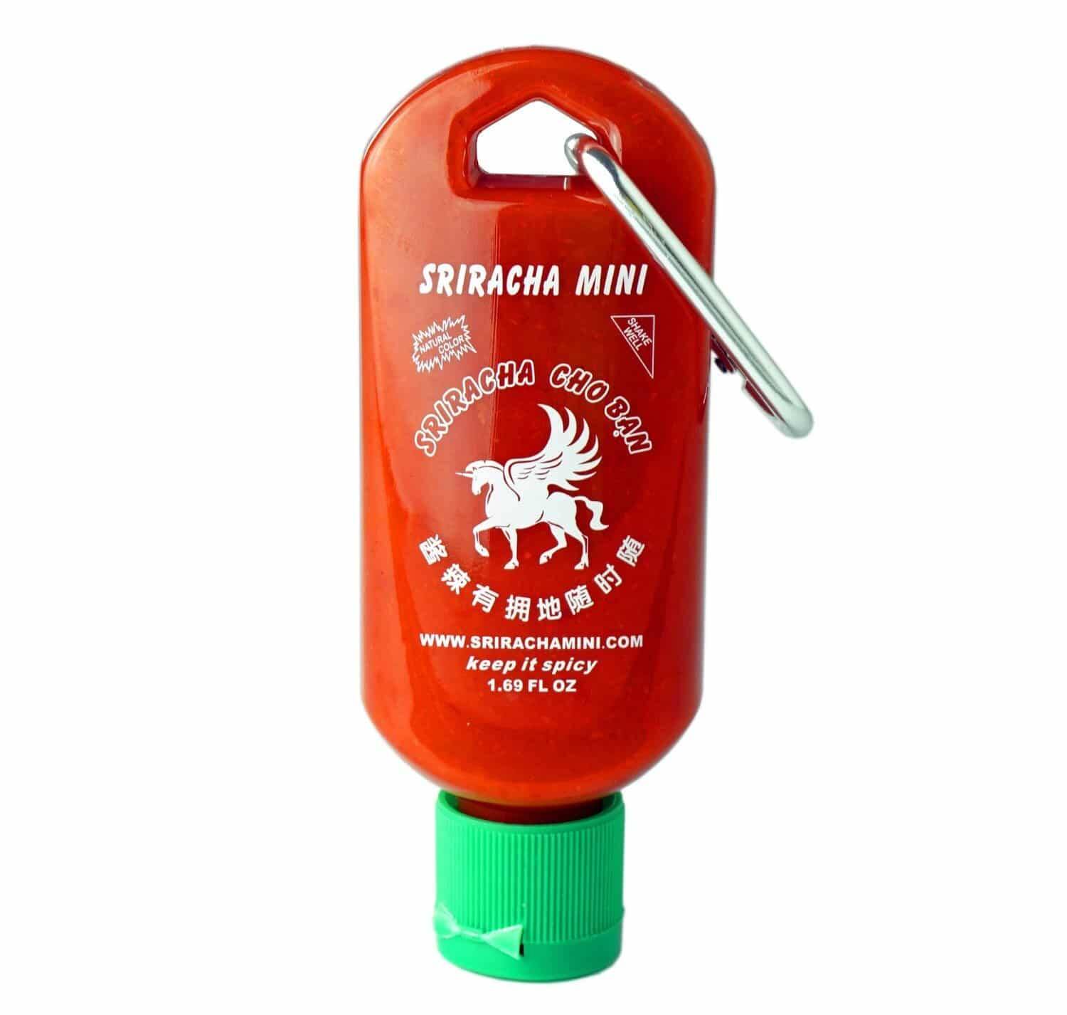 Keychain Sriracha Bottle