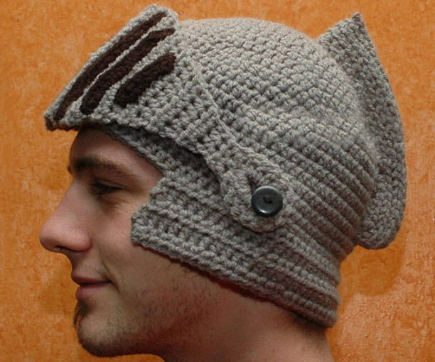 Knight Helmet Hat - coolthings.us