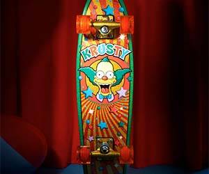 Krusty The Clown Skateboard Deck