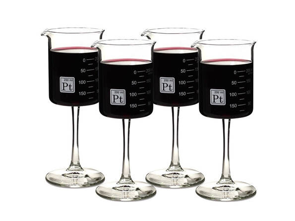 Laboratory Beaker Wine Glasses