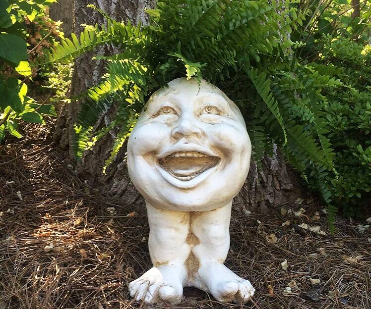 Laughing Aunt Minnie Planter