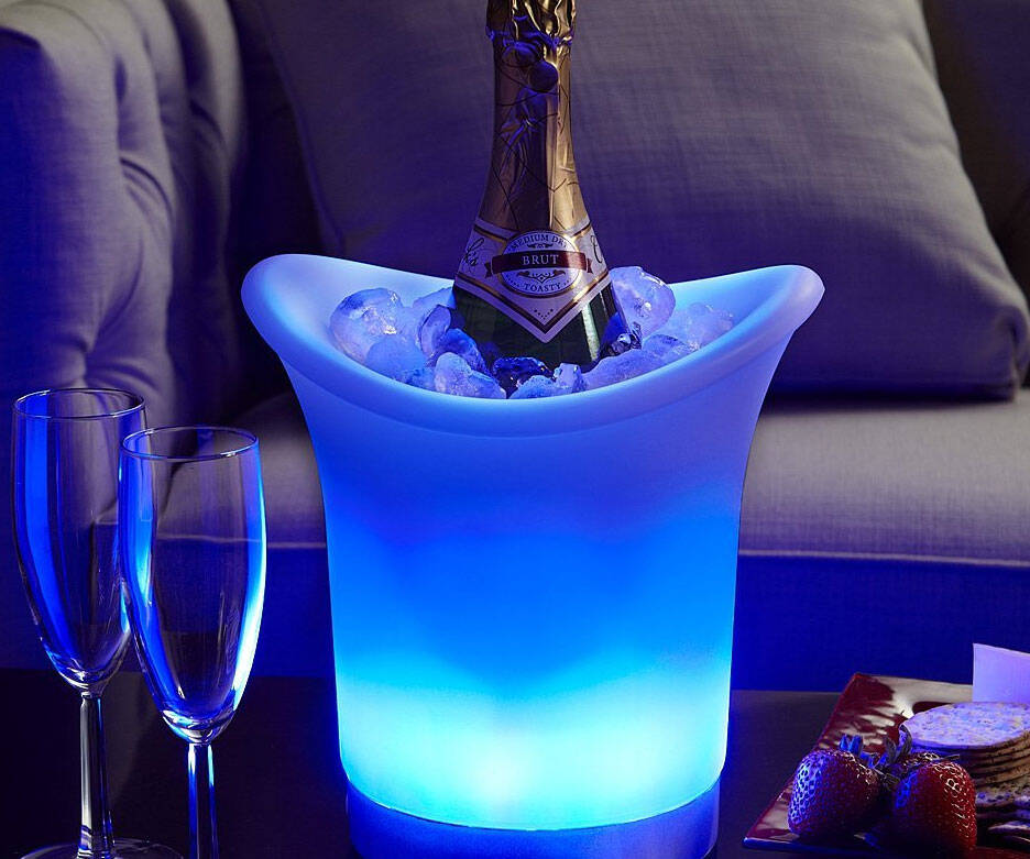 LED Champagne Bucket