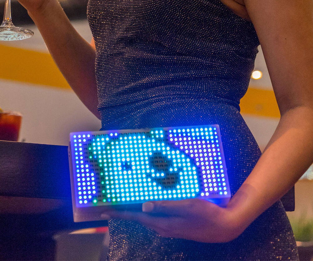 LED Clutch Bag