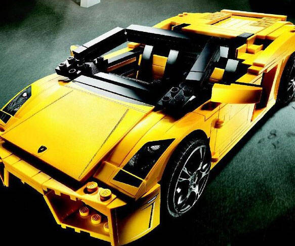 LEGO Lamborghini Gallardo - //coolthings.us