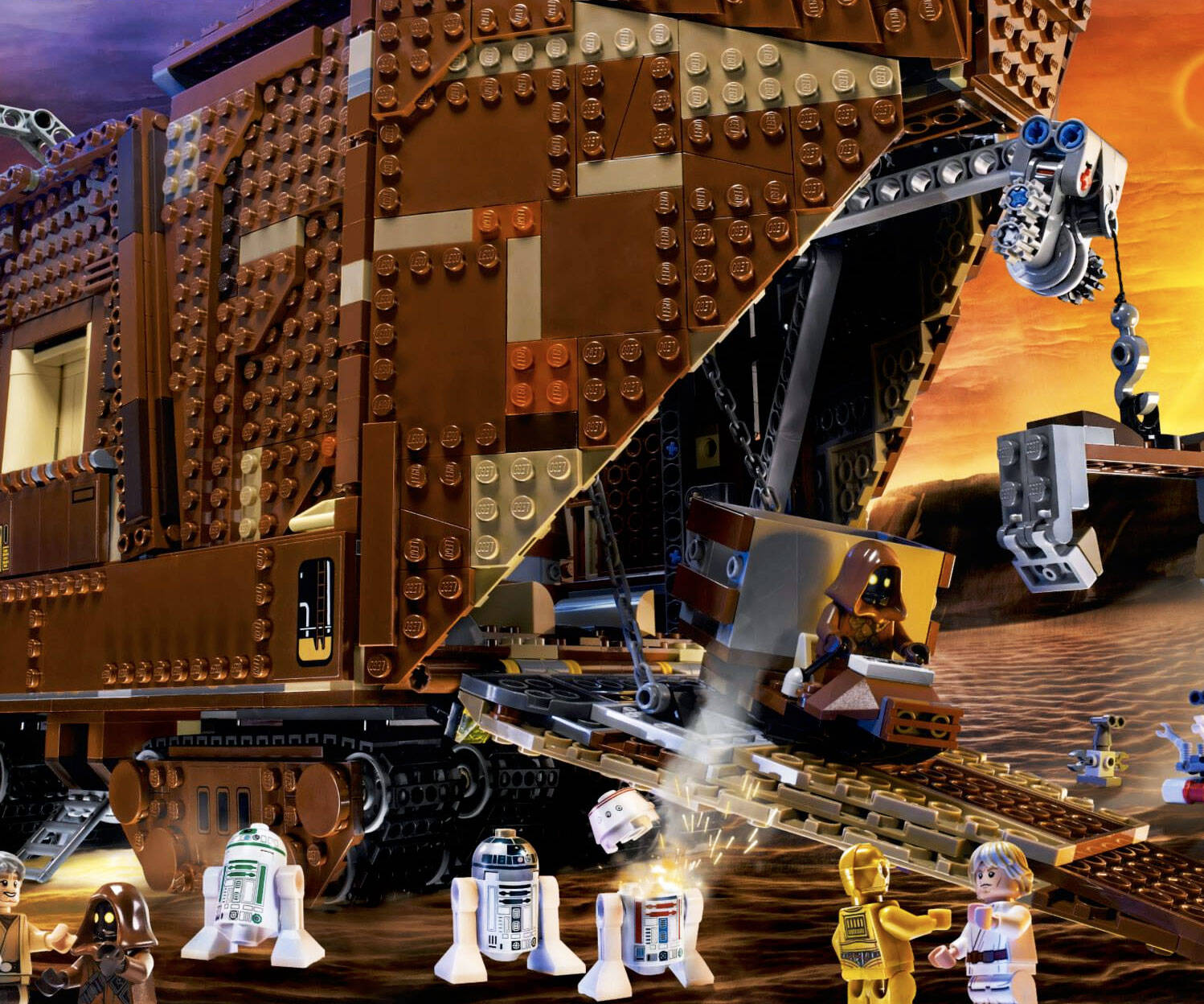 LEGO Star Wars Sandcrawler - //coolthings.us