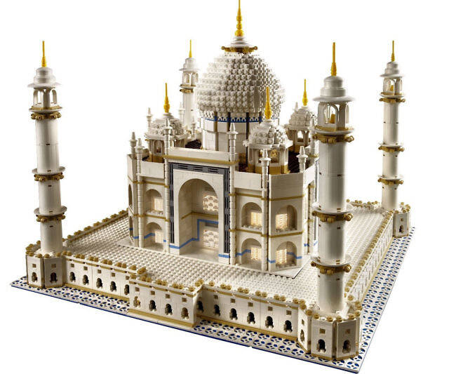 LEGO Taj Mahal Set - //coolthings.us