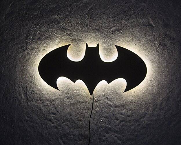 Light Up Batman Sign - //coolthings.us
