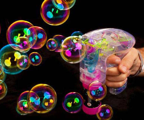 Light Up Bubble Gun