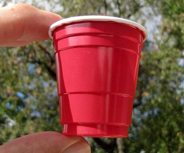 Tiny Plastic Party Cups