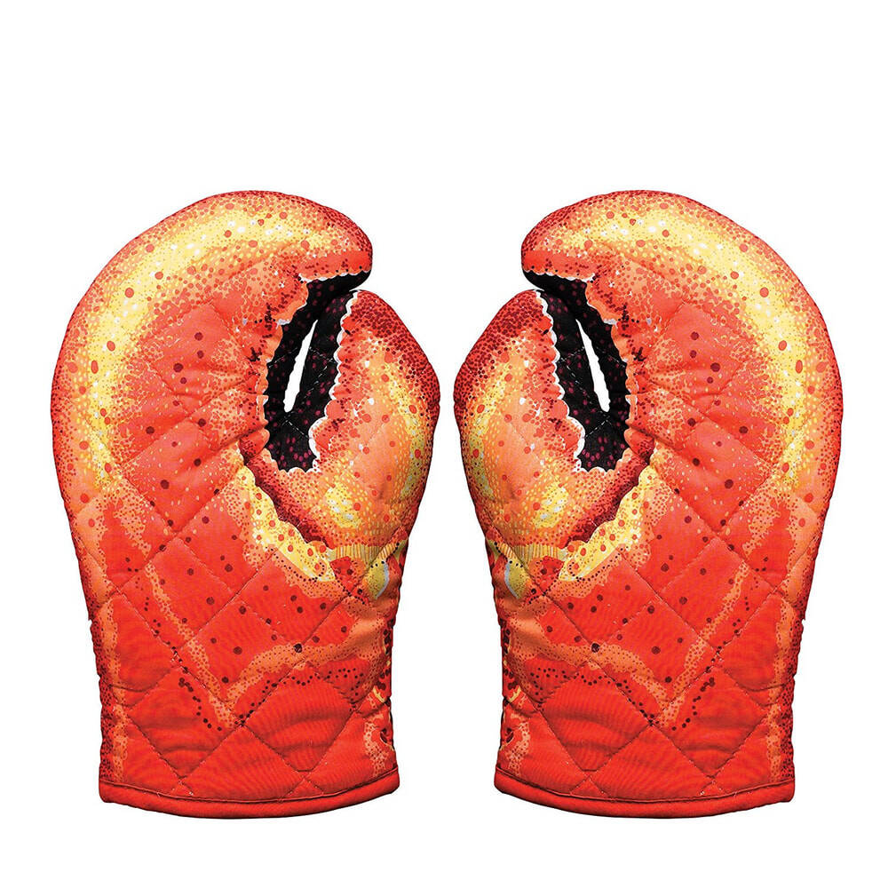 Lobster Claw Oven Mitts - coolthings.us