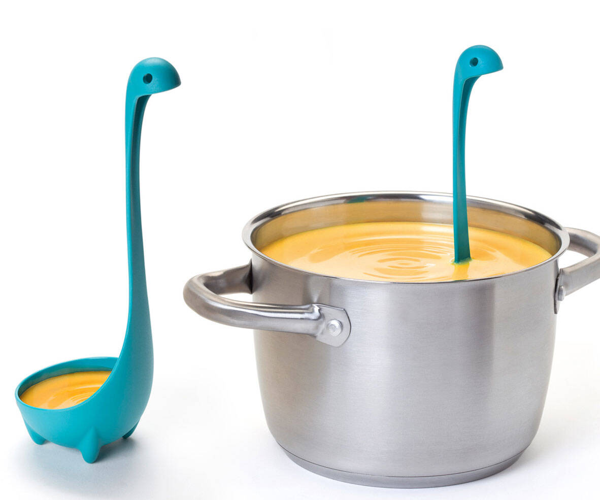 Loch Ness Monster Soup Scoop - //coolthings.us