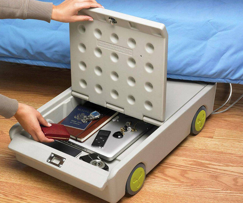 Lock & Roll Under-Bed Personal Safe - coolthings.us