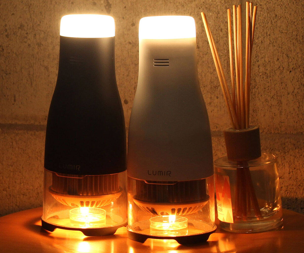 Candle Powered LED Lamp