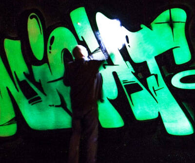 Luminescent Spray Paint