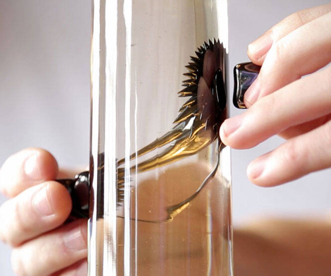 Interactive Ferrofluid Lava Lamp