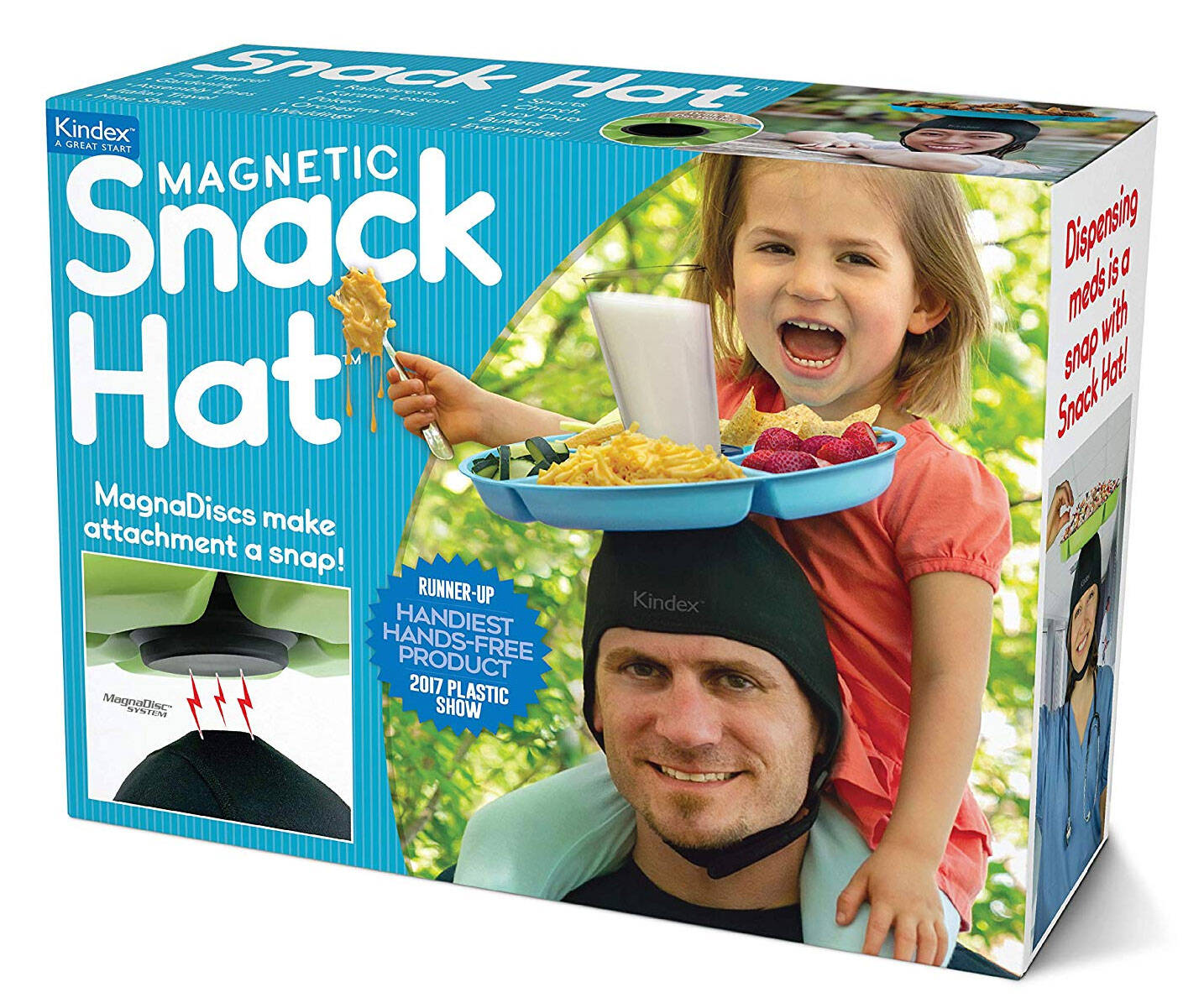 Magnetic Snack Hat - coolthings.us