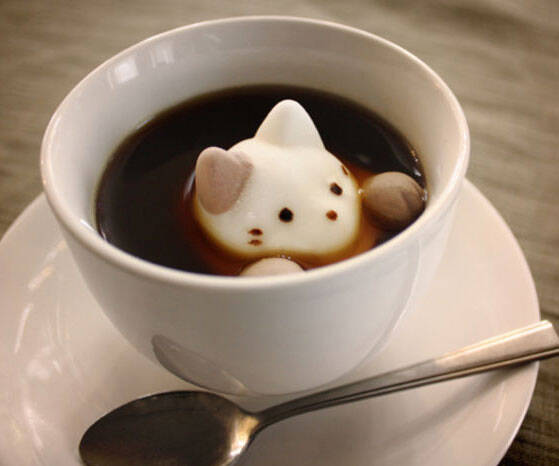 Cat Shaped Marshmallows