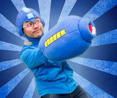 Mega Man Arm Pillow