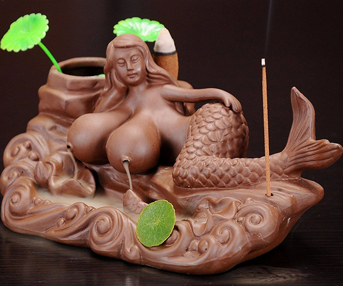 Mermaid Titties Incense Burner