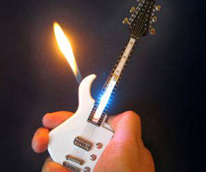 Mini Guitar Lighter - coolthings.us