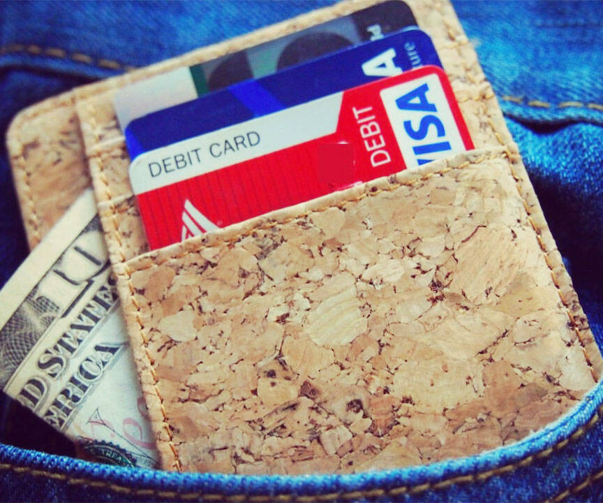 Minimalist Cork Wallet - coolthings.us