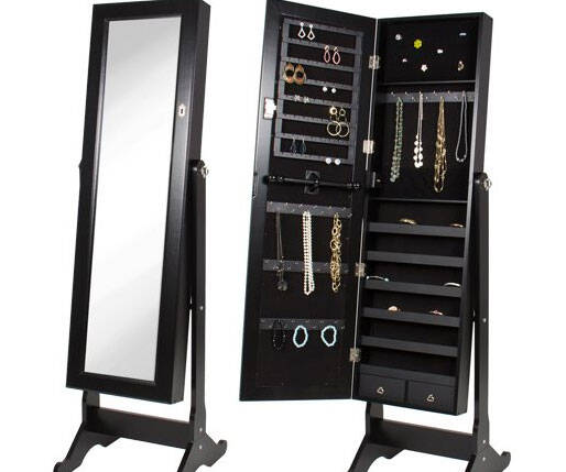 Jewelry Cabinet Mirror