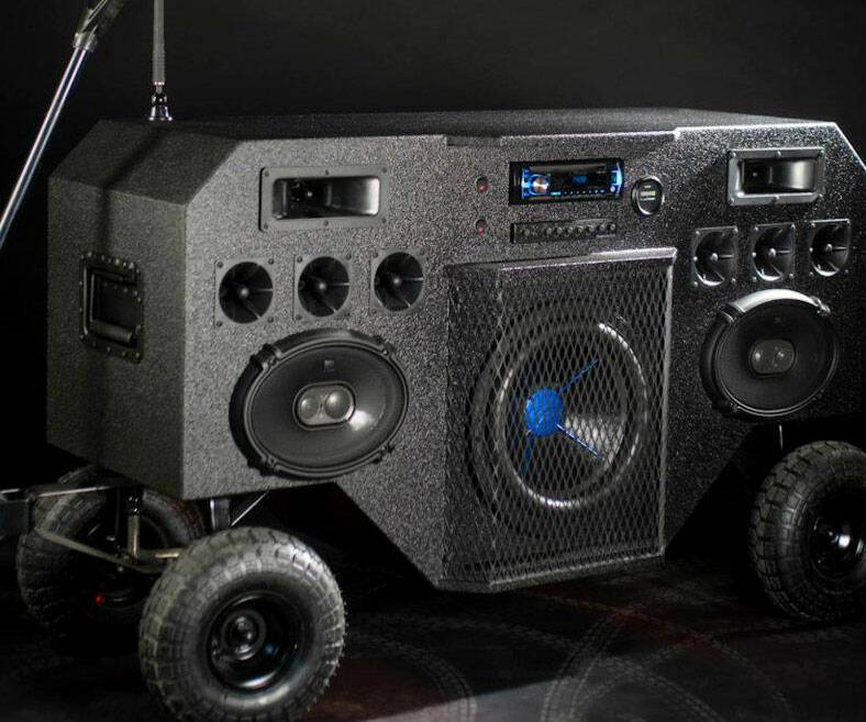 Mobile Boombox Sound System