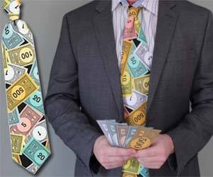 Monopoly Money Tie - coolthings.us