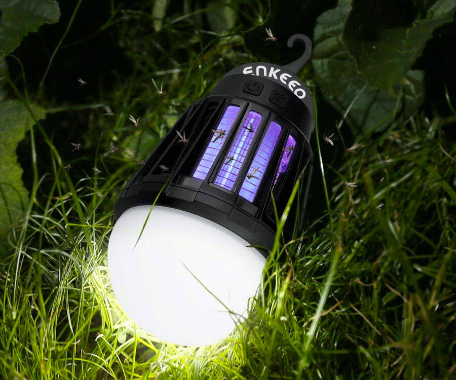 Mosquito Zapping Camping Lantern - coolthings.us
