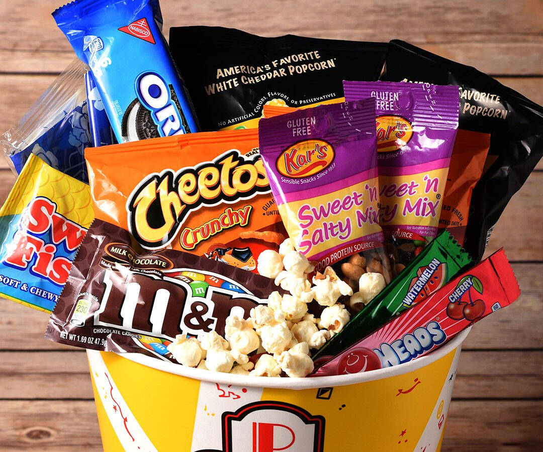 Movie Night Candy Buckets - coolthings.us