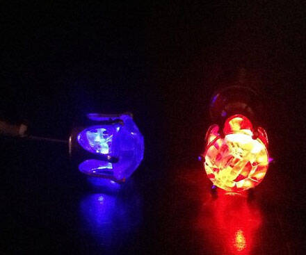 Flashing LED Earrings - coolthings.us